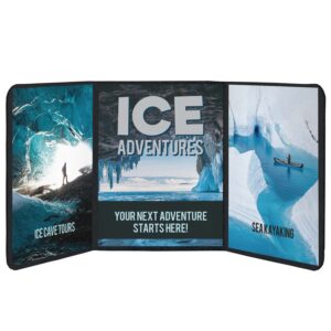 Dynamo Trifecta Display Kit with Graphic Panels (4 foot)
