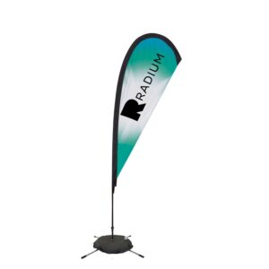 Premium Teardrop Sail Sign Kit (8' Single-Sided - Quick Ship Eligible)