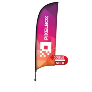 Premium Razor Sail Sign Kit (9' Double-Sided - Quick Ship Eligible)