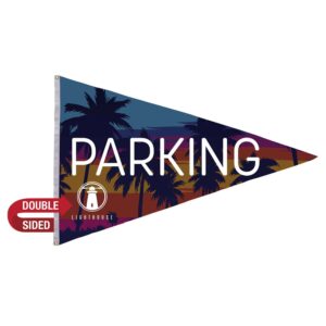 Polyester Pennant Flag Double-Sided (4' x 6')