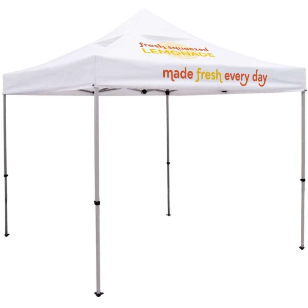 Deluxe Tent Kit with Vented Canopy (10 foot, 2 imprints)