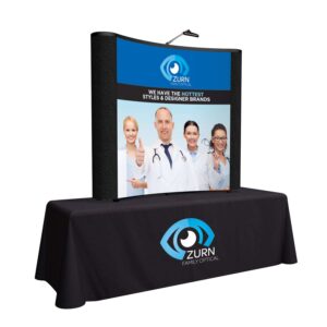 ARISE Tabletop Display Kit (6' - Mural with Fabric Ends)
