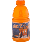 Each bottle featured an NFL team captain